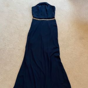 Levkoff Navy Blue Dress